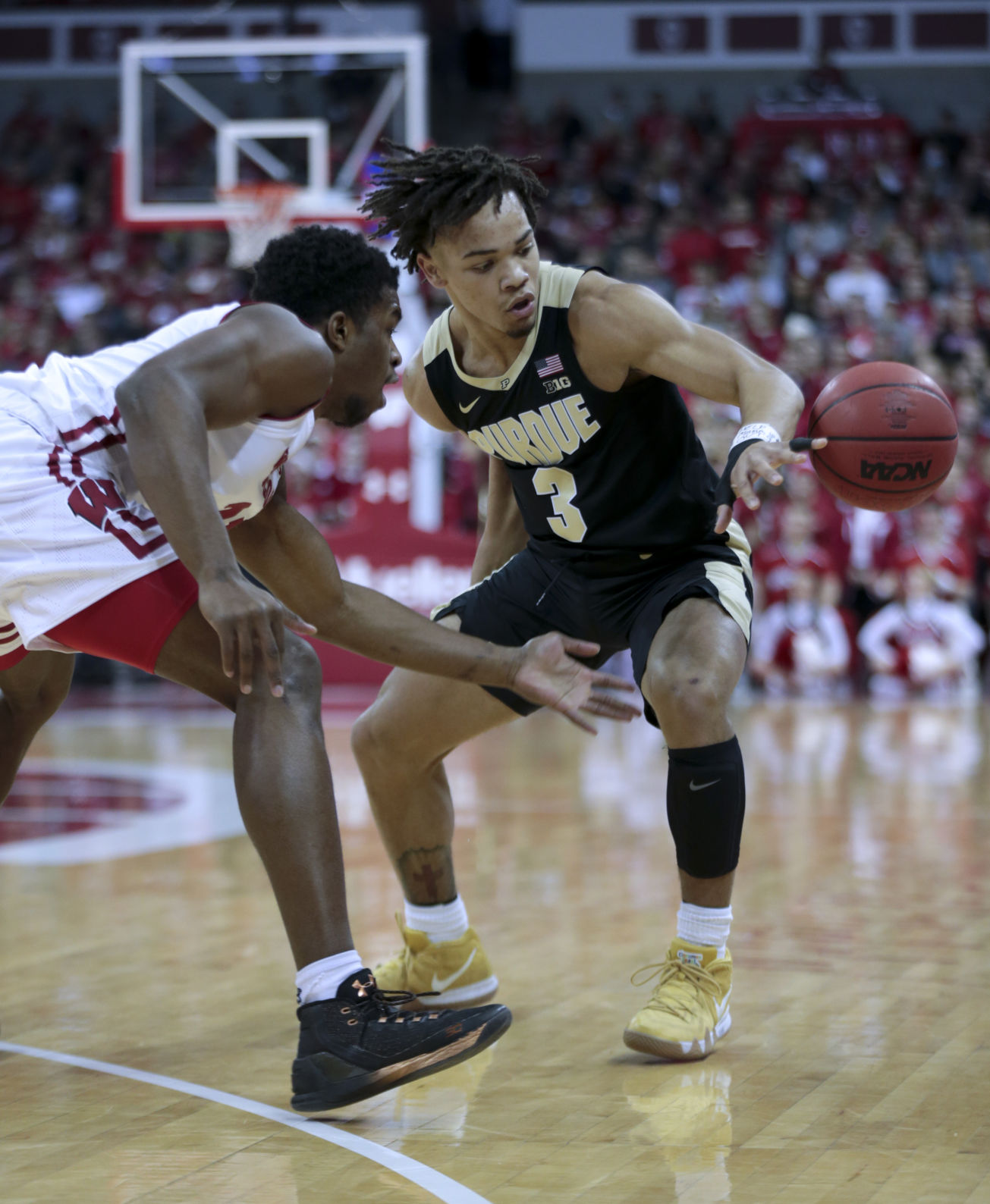 Boilermakers 84, Badgers 80 (OT)